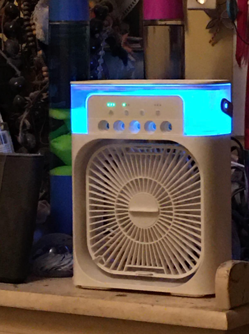 Customer photo - Blue LED cooling fan