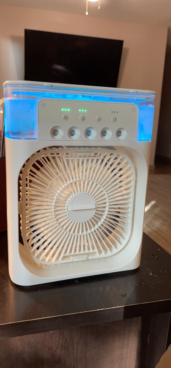 Customer photo - Blue LED modern setup