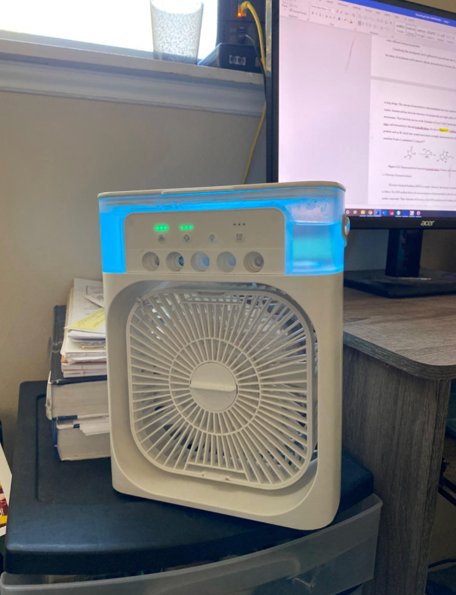 Customer photo - Office desk setup