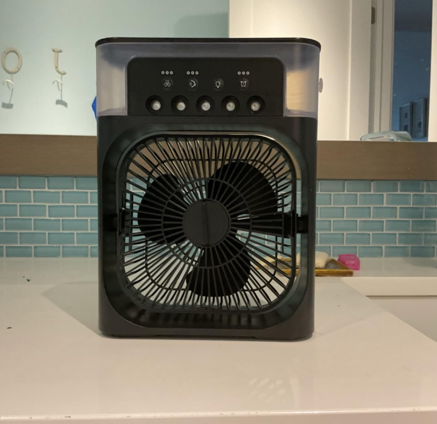 Customer photo - Black unit in kitchen