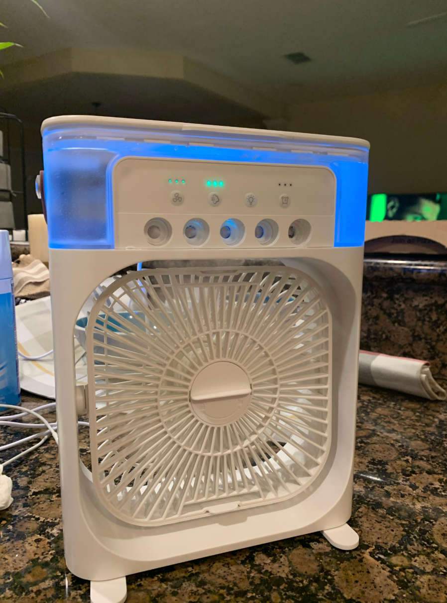 Customer photo - Blue LED on counter